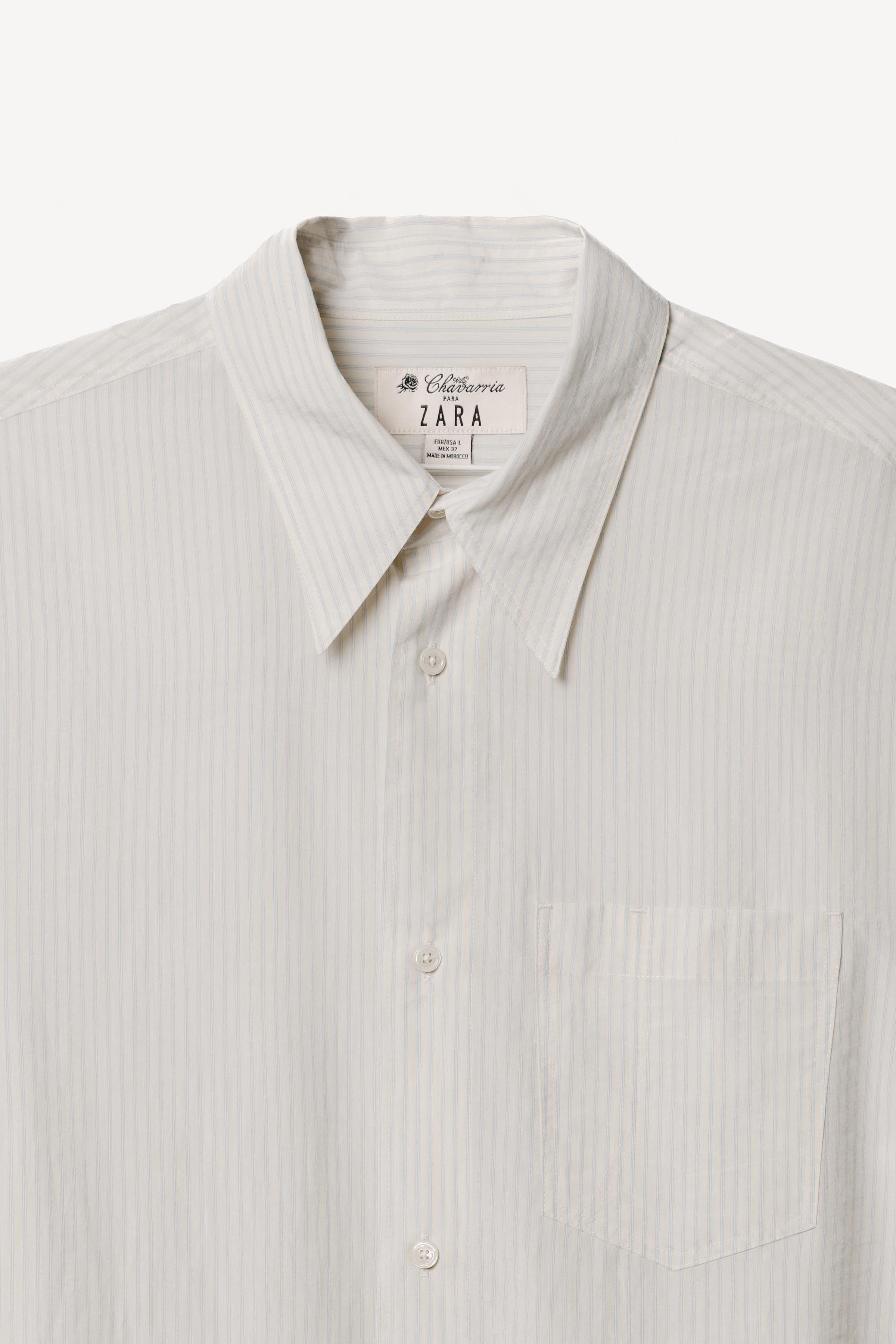 OVERSIZED STRIPED SHIRT WILLY CHAVARRIA X ZARA